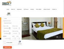 Tablet Screenshot of ontimeapartments.com